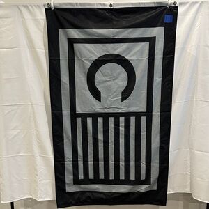 Chive Nation Flag – Black & Gray Keep Calm Banner